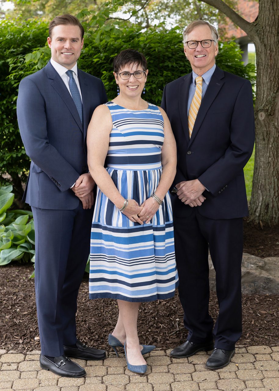 L to R: Elijah Conte, Carrie Redmond, and James Gregg